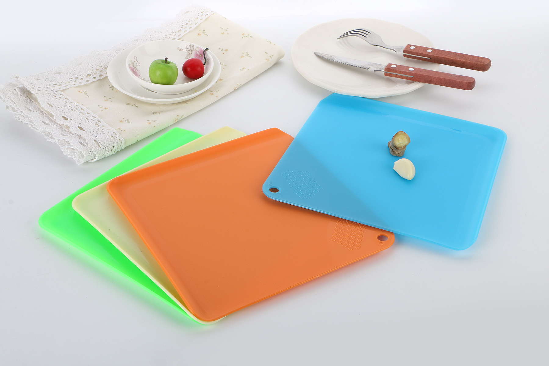 mini square plastic cutting board hanging cutting board with