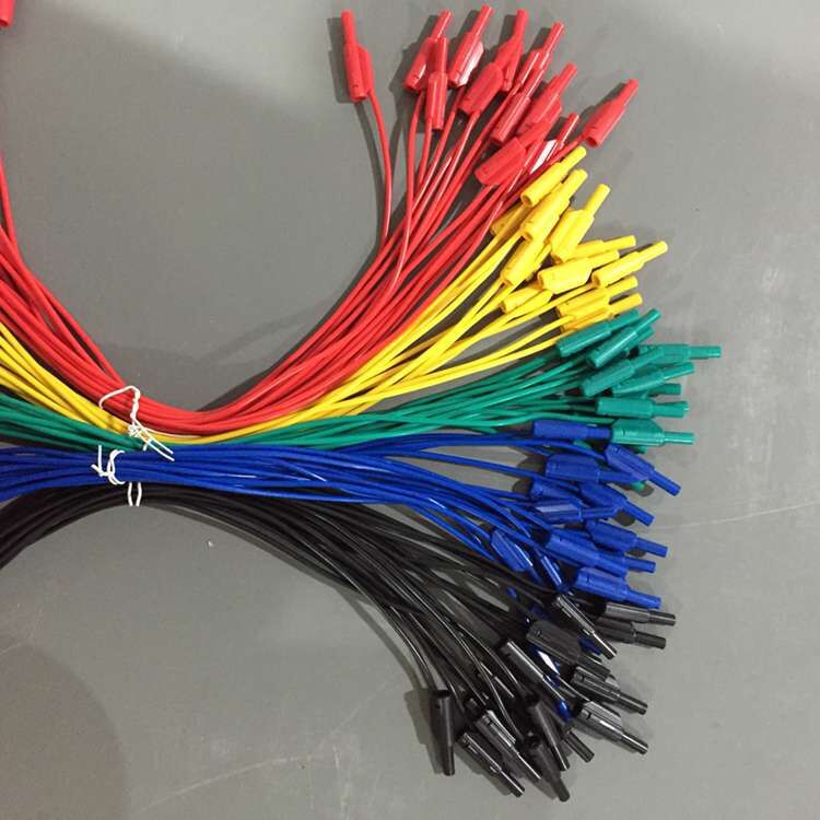 供应香蕉头插头导线,2mm灯笼线,迭插导线,教学仪器专用测试线