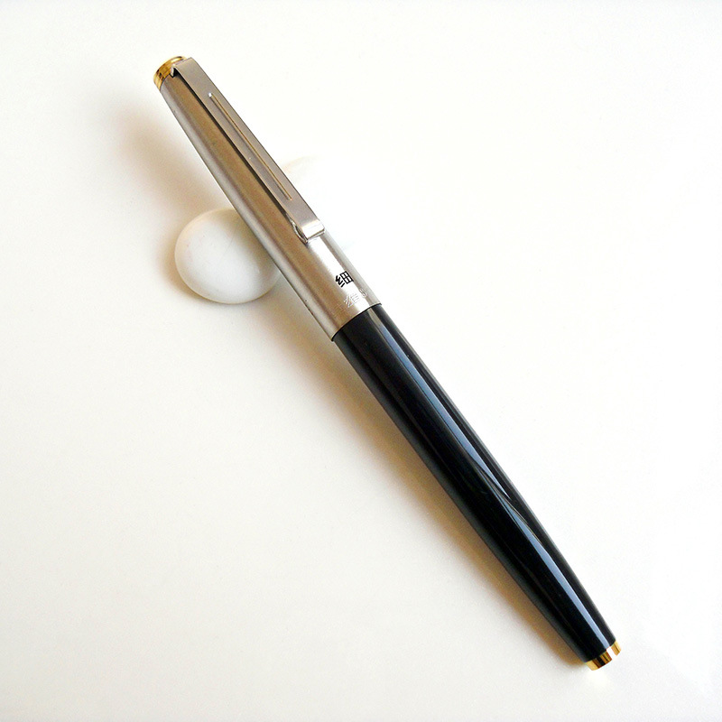 上海总厂正品英雄329铱金笔财会特细爬格子墨水钢笔学生推荐