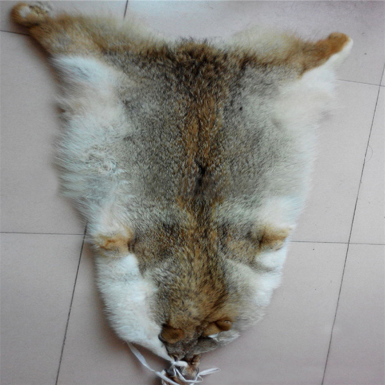 厂家直销整皮狼皮毛领帽条外贸代发