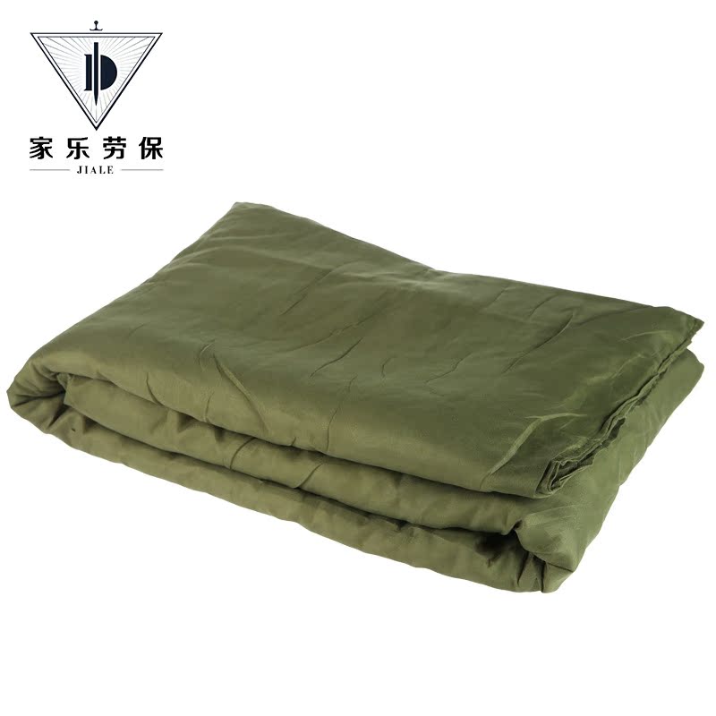 特价01总后热熔棉垫被单人床军绿色床褥90cm宽垫被 公用活
