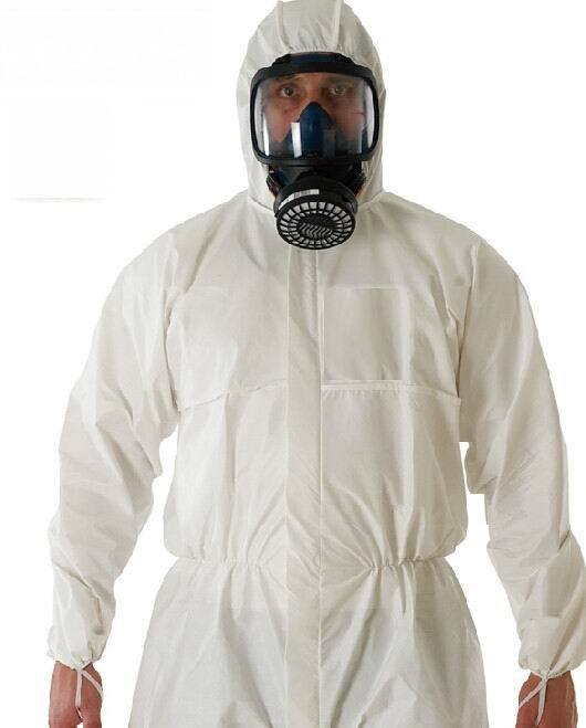 供应防酸防化学防护服 pvc涂层化学防护服 涤纶面料化学防护