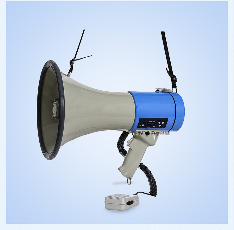 手持式喊话器星波牌er-66usb带锂电池大功率喊话器 扩音器 喇叭