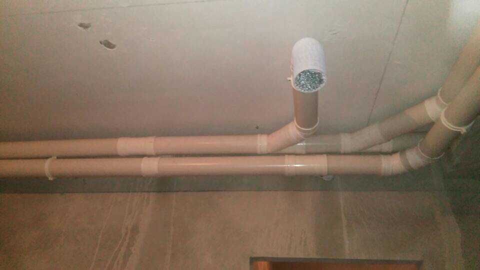 通风管道新风系统配件pvc铝箔复合伸缩软管油烟机排气扇风管110mm