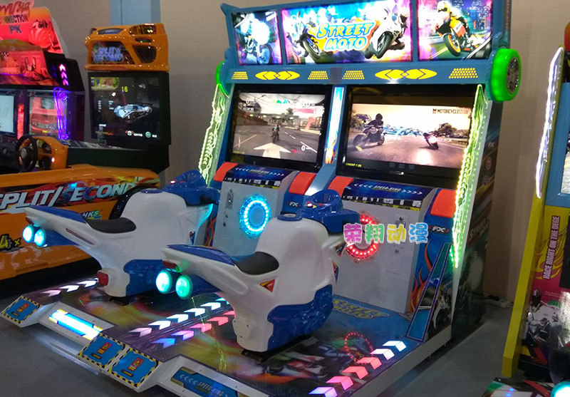【街头摩托42寸全动感 双人摩托赛车游戏机 大型电玩】价格_厂家_求购