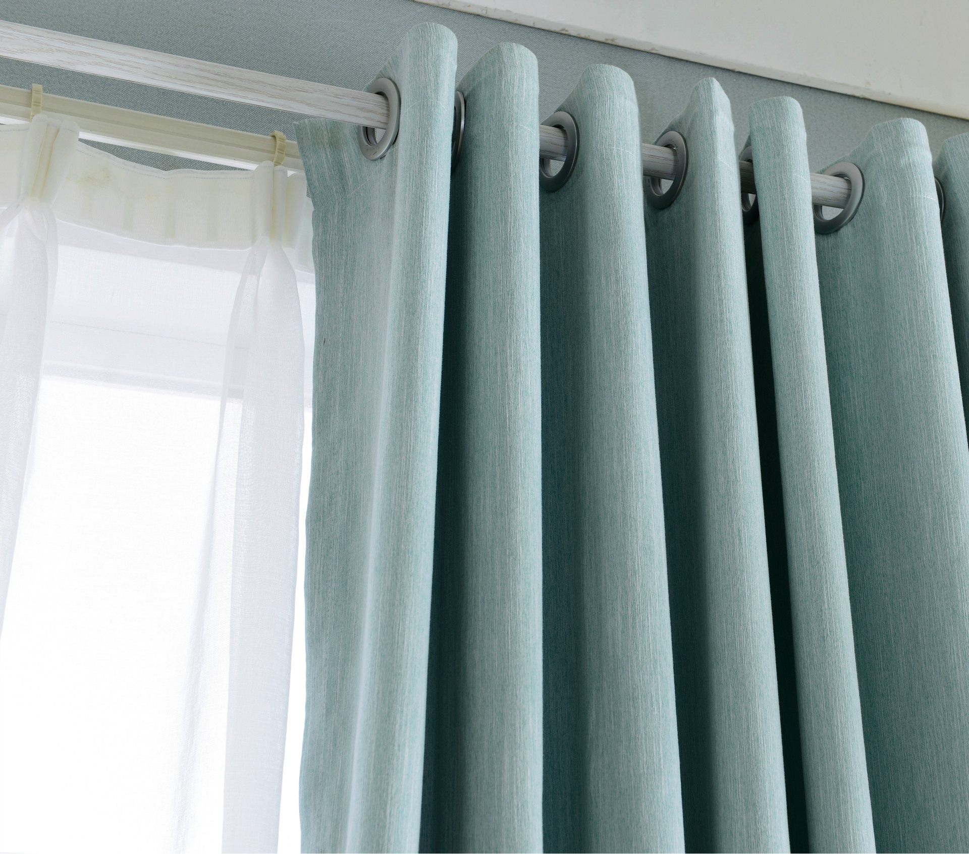 2018新款现代简约天然棉竹节遮光窗帘布淘宝天猫一件代发厂家直销