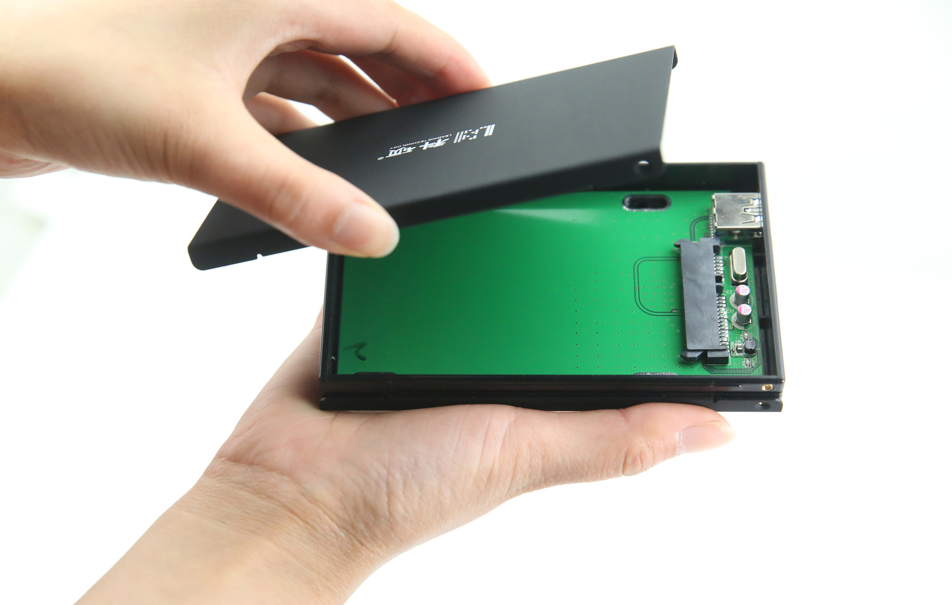 科硕 移动硬盘盒 sata串口 2509b 全国联保 全金属 高速 usb3.