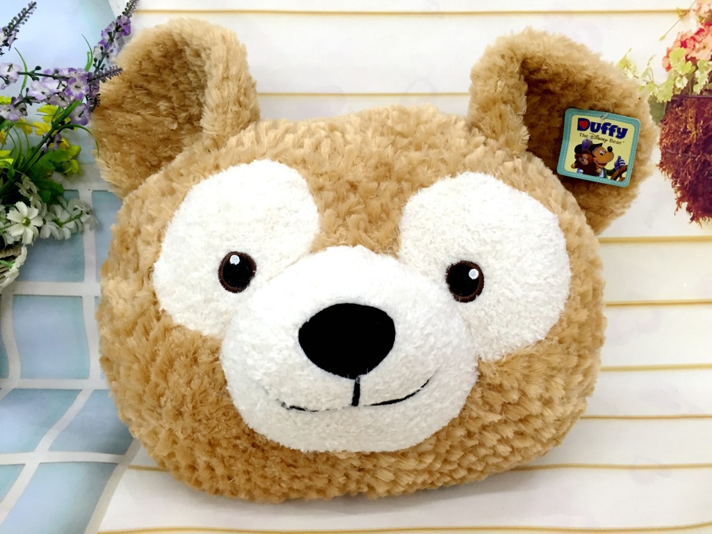 热卖大号新款达菲熊头抱枕毛绒抱枕公仔 厂家直销