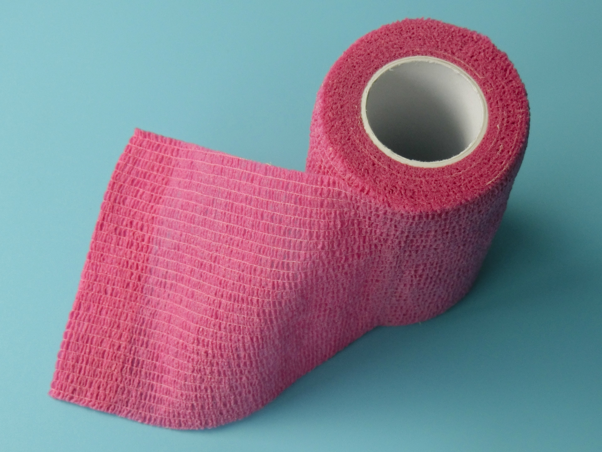 厂家直销75cm医用无纺布自粘绷带医用弹力绷带11色可选