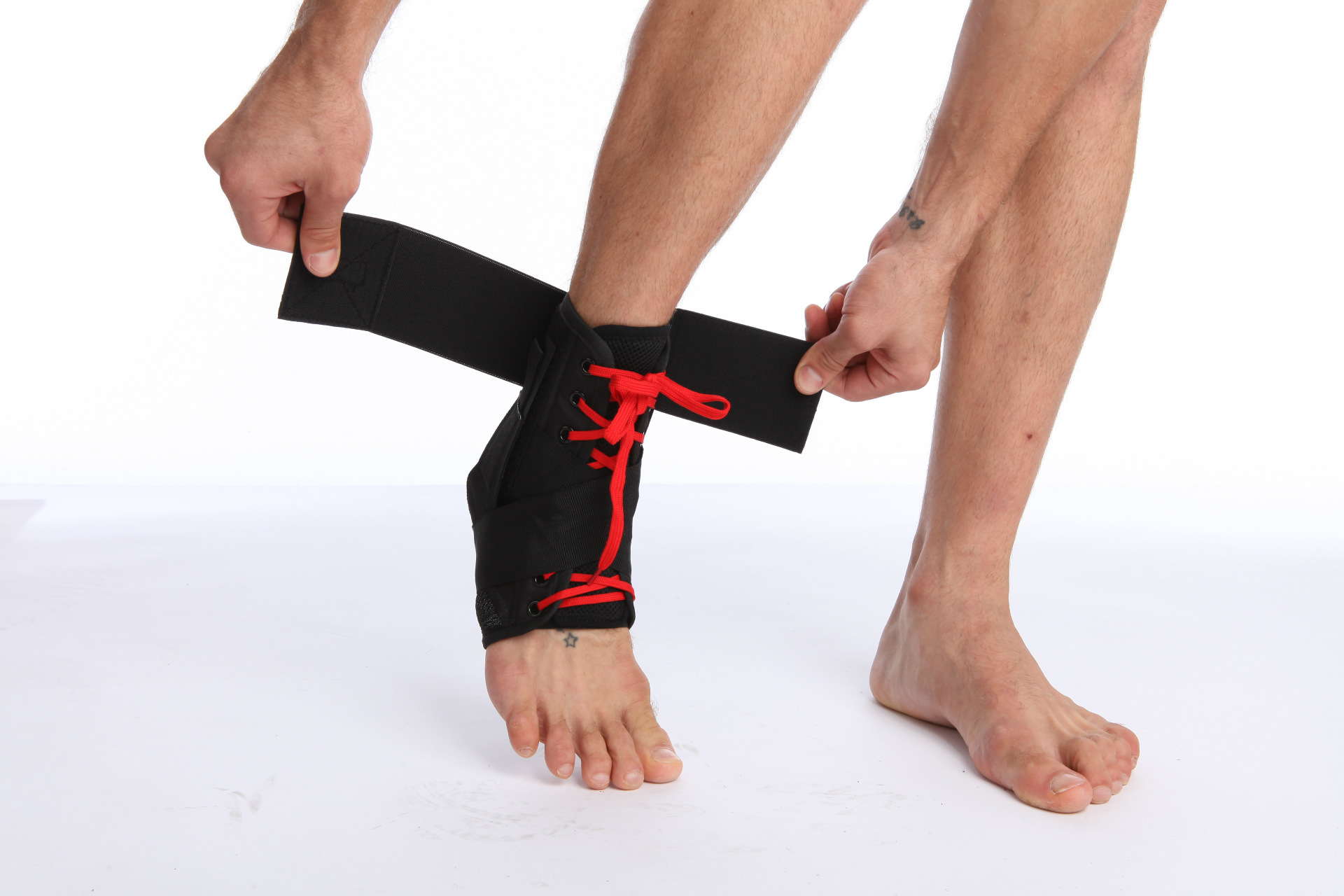 运动护踝 绑带护脚踝篮球足球健身系鞋带护踝脚踝护脚踝 运动护具