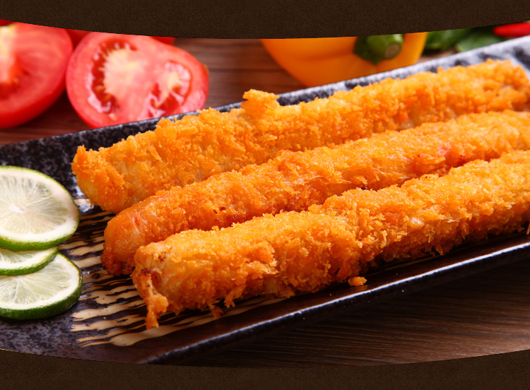 琦记冷冻食品大虾帮切片 特色小吃大虾帮调味好 速冻食品批发厂家