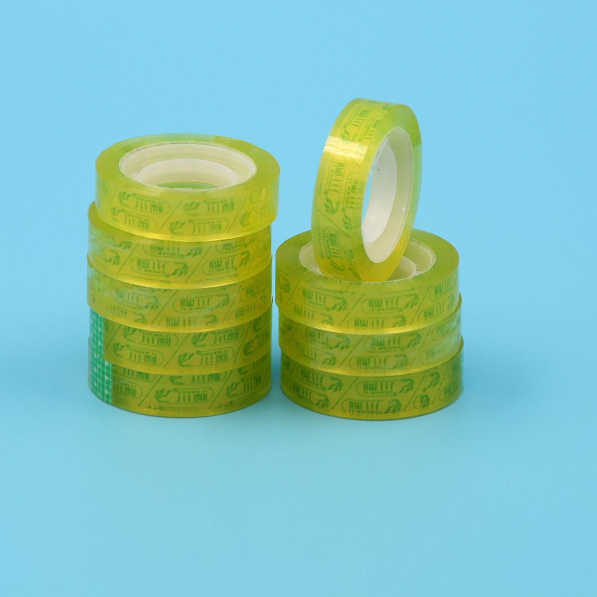 8cm 宽 文具小胶带 学生办公小号胶带 透明封箱 鲜花包装小胶布￥0.