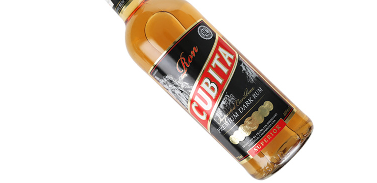 进口洋酒 cubita 美国古贝塔黑朗姆