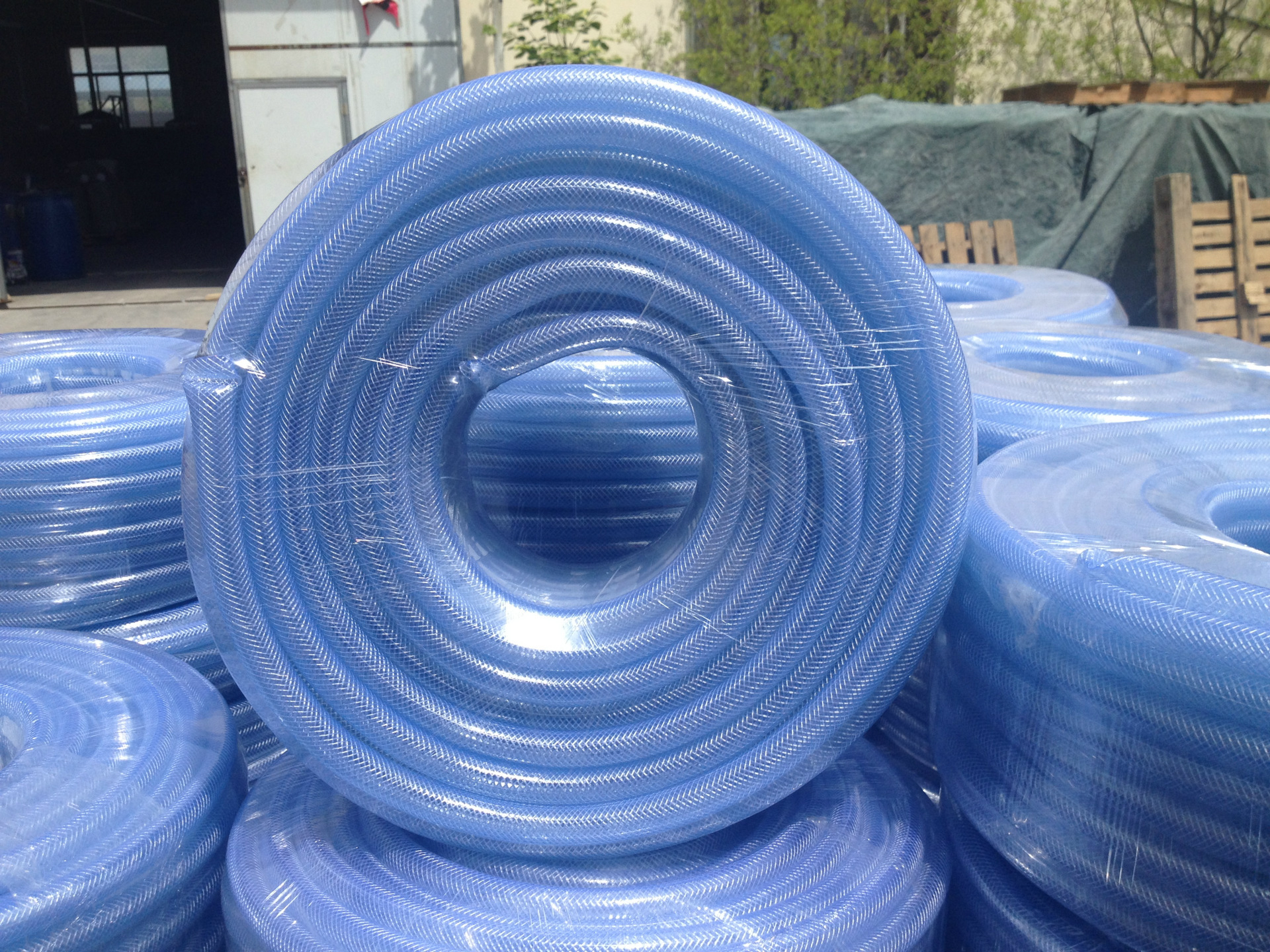 pvc透明网管编织网管 塑料水管软管 pvc纤维管