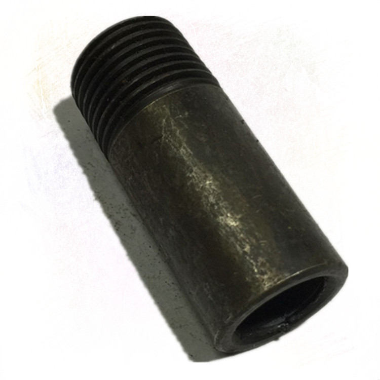 无缝钢管单头牙50mm单头丝蒸汽接头焊接