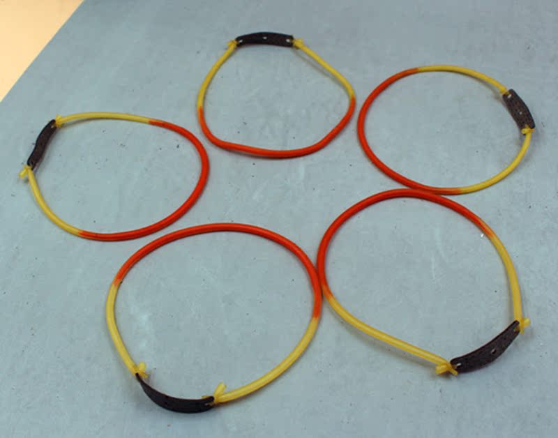 拉力圈福根无架皮筋组内穿超纤皮兜皮筋组合/弹弓皮筋组/支持定做