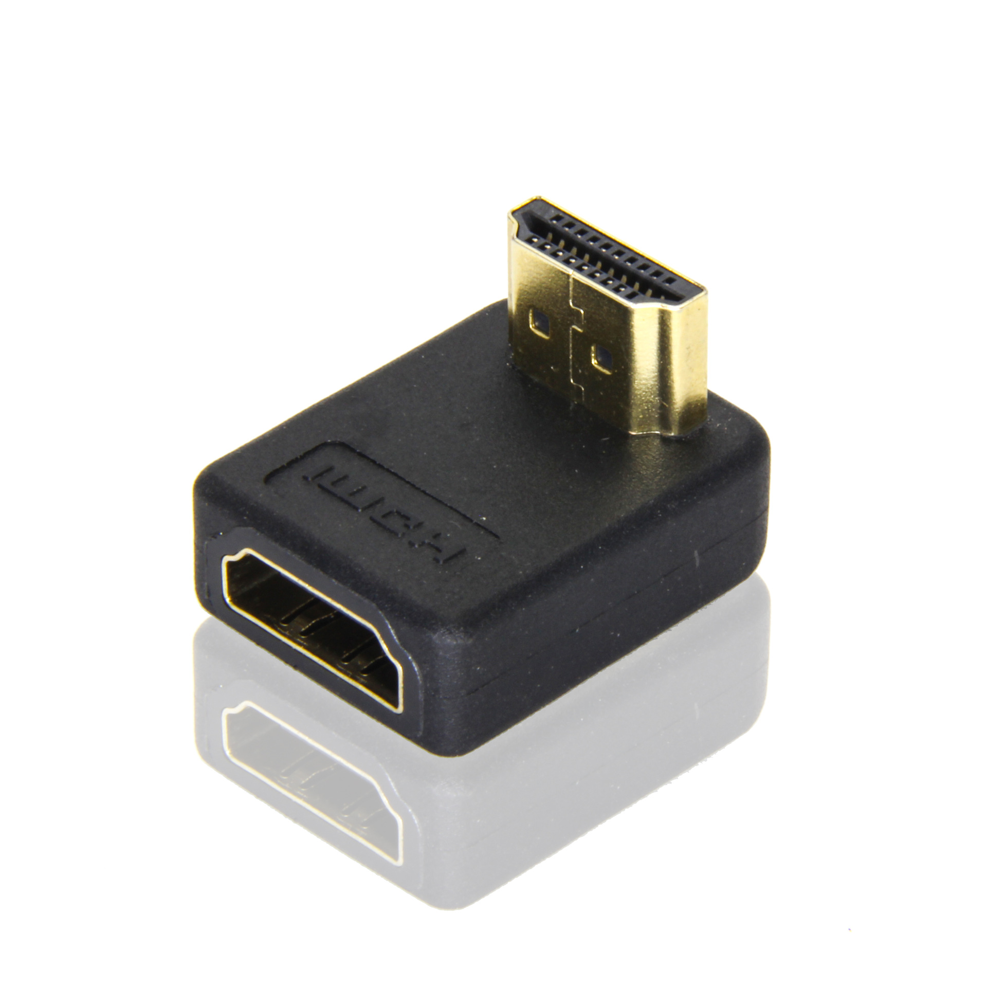 hdmi高清视频转换头90度m/f a公/a母 am/af镀金转接头4k*2k 60hz
