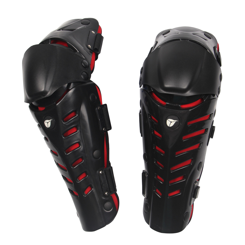 herobiker 越野摩托车护具 户外护腿骑士护膝防摔 轮滑运动用品