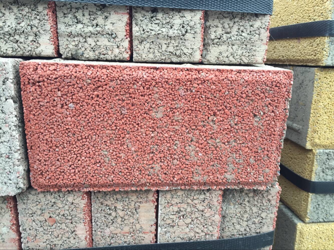 广场人行道通体透水砖 混凝土路面透水砖 环保生态彩色透水砖批发