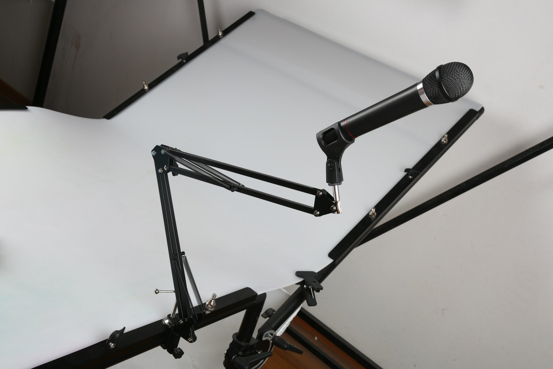 nb-35悬臂麦克风支架厂家直销麦克风万向话筒固定麦克风悬臂支架