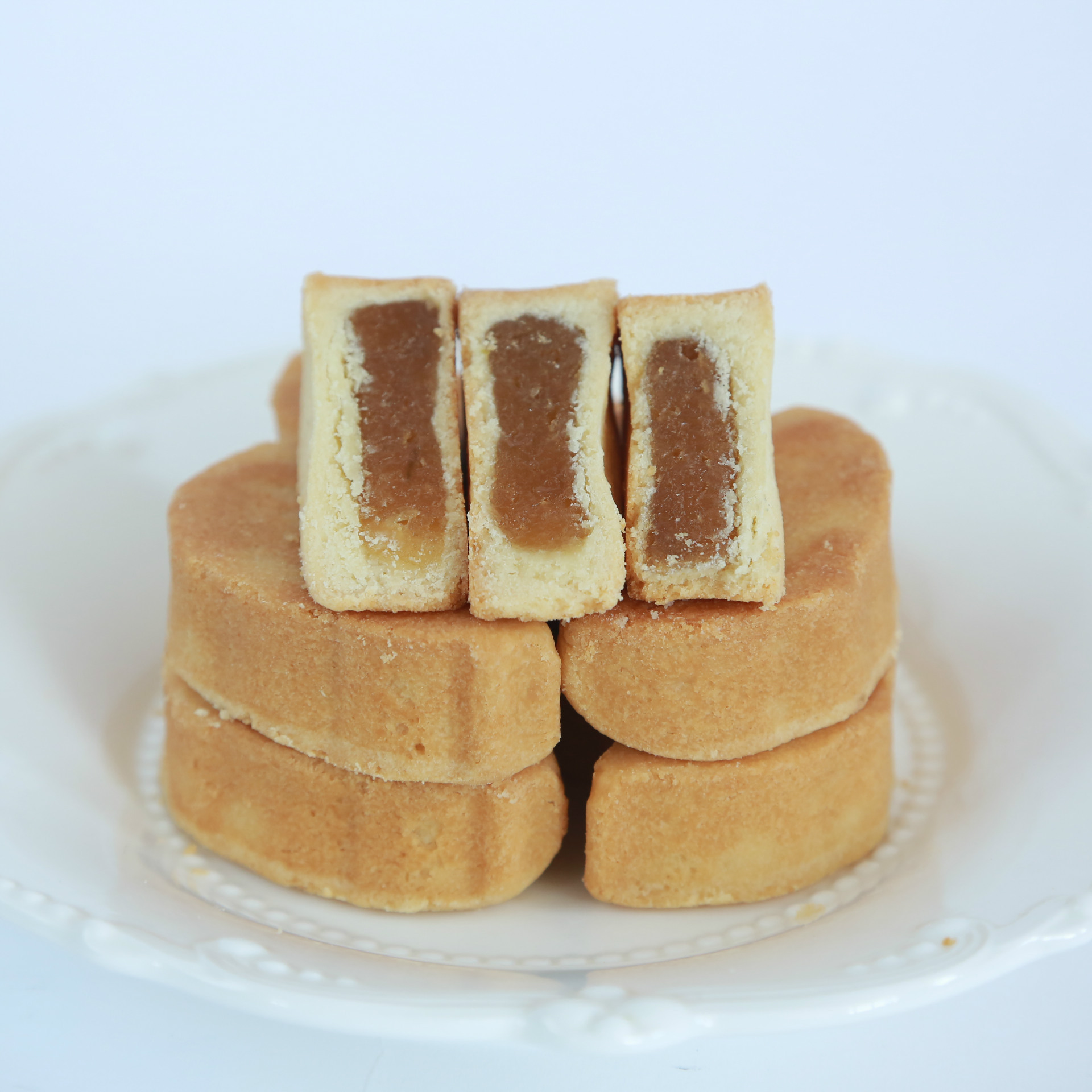 台湾风味特产凤梨酥210g 草莓味早餐糕点 旅游年货批发 小凤梨酥