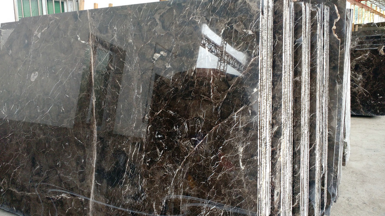 深啡网纹天然大理石深咖大理石材 中国啡网大理石厂家 大理石台面
