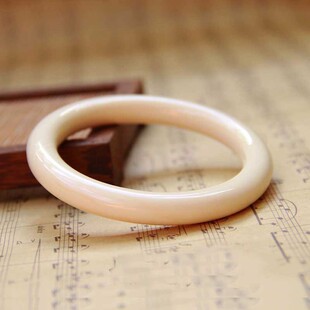 时尚河马牙手镯象牙果女士手镯 仿象牙手镯工艺品时尚饰品批发