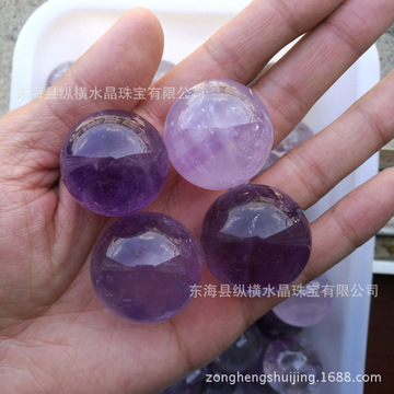 紫水晶球摆件 紫晶球批发-阿里巴巴