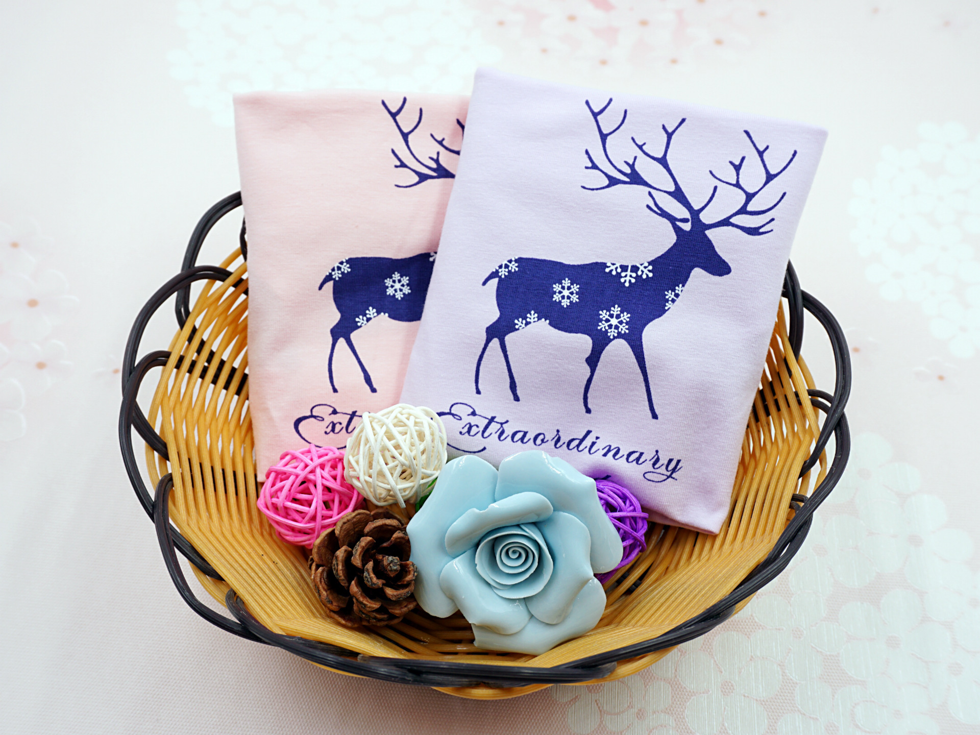 爆款 女士性感简约无痕内裤纯棉三角裤前后印花中腰内裤 批发