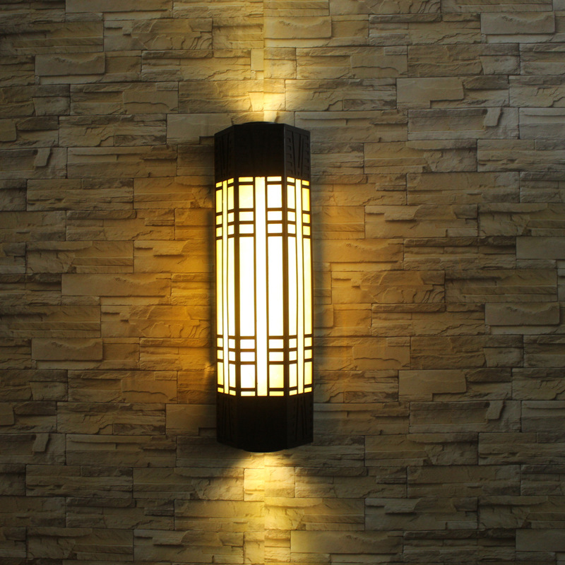 户外仿云石壁灯欧式防水防锈工程亮化别墅商业街室外墙壁灯