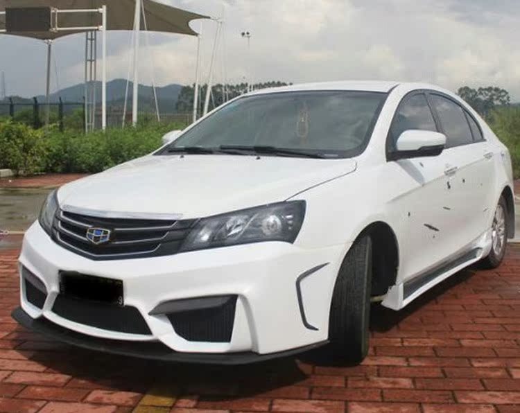 适用2014-15款吉利帝豪改装m4大包围帝豪ec7大包围前杠后杠 侧裙