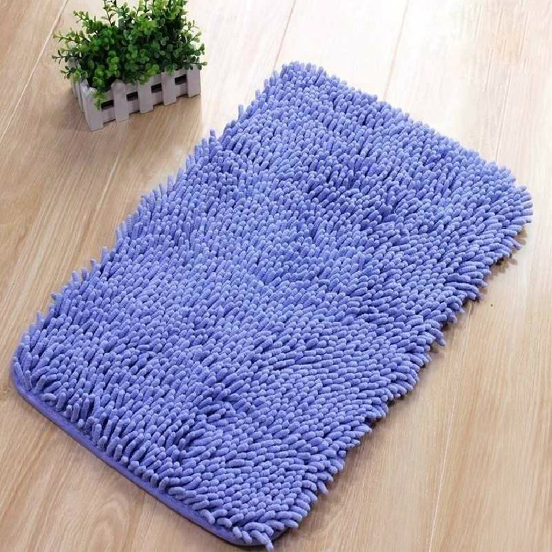 厂家批发雪尼尔地垫地毯超纤加厚长毛地垫雪