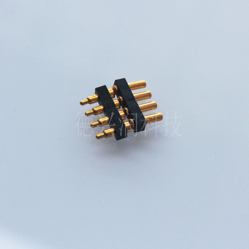 公母座电池连接器pogopin 弹簧充电