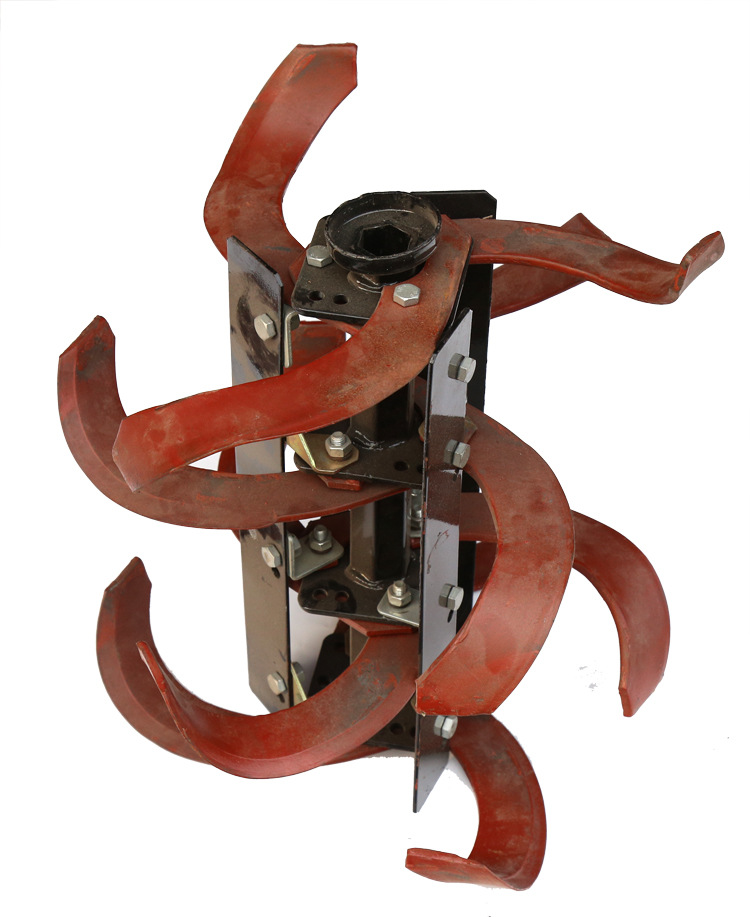 龙冠 微耕机刀具 旋耕刀 23二片四组 防缠刀 农机配件 优质锰钢