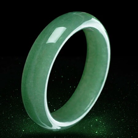 天然正品纯手工东陵玉手镯批发 女士手镯绿色玉翠玉玉镯子批发