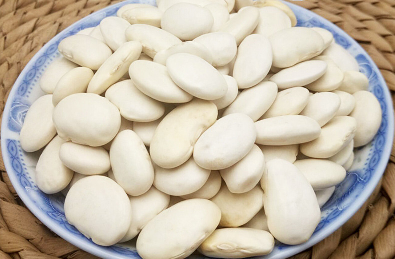 大额批发白芸豆云贵特产大白豆雪豆菜豆五谷杂粮小包装代加工