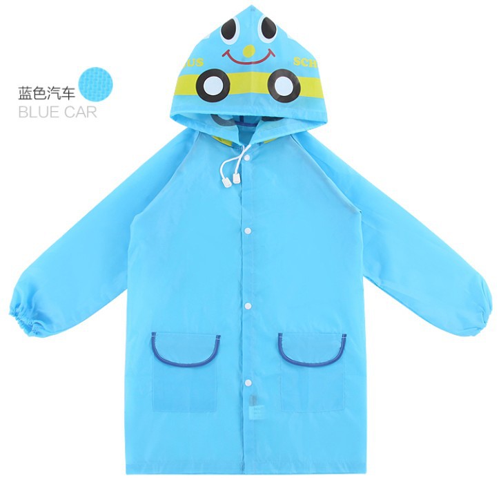 Animal-Shaped Children's Raincoat Korean Cartoon Student Poncho Baby Raincoat Rain Gear Printable Logo Printing