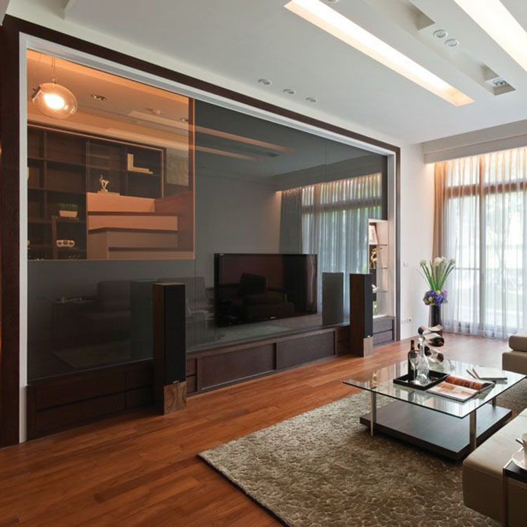 批发茶色玻璃 墙面装饰茶色钢化玻璃 家具茶色玻璃