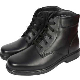 冬季配发正品校尉常服07士兵绒皮鞋寒区羊毛保暖军官棉鞋男真皮靴