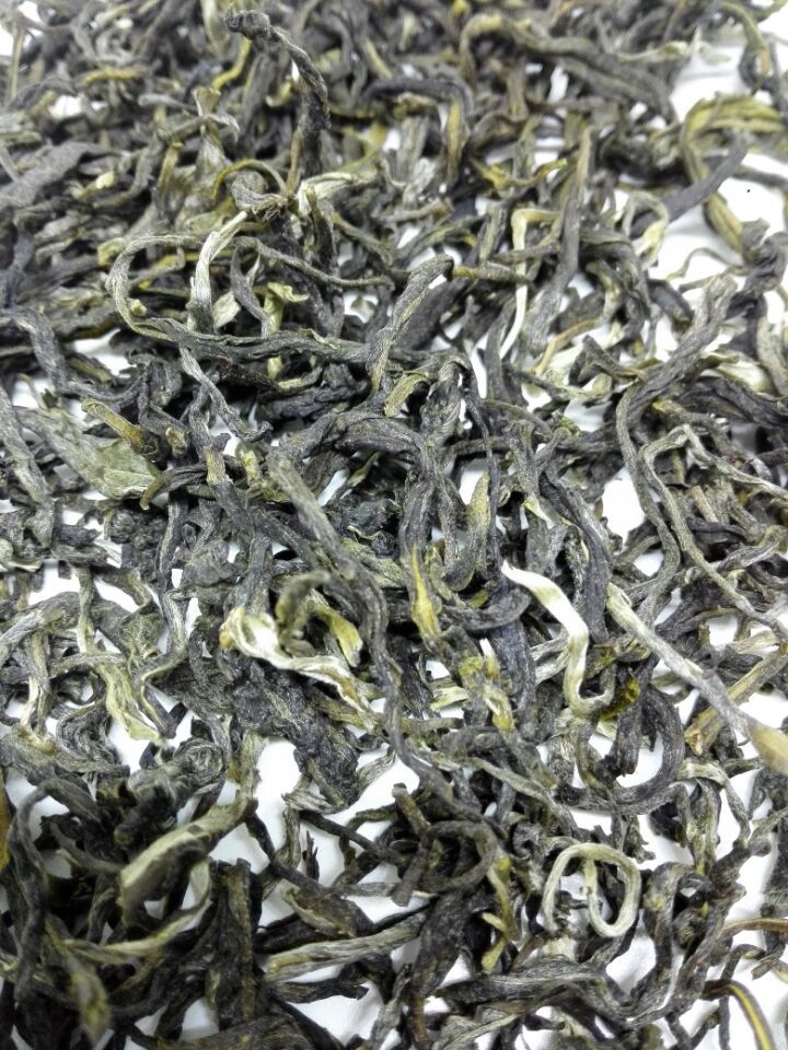 云南大叶种毛茶毛峰烘青毛尖绿茶条形散装2016秋冬茶500g