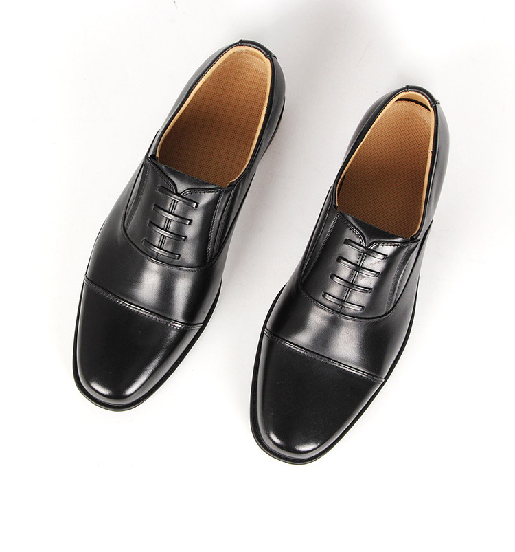 正品3513巡洋舰皮鞋 13-09制式纯正小牛皮男士商务正装皮鞋
