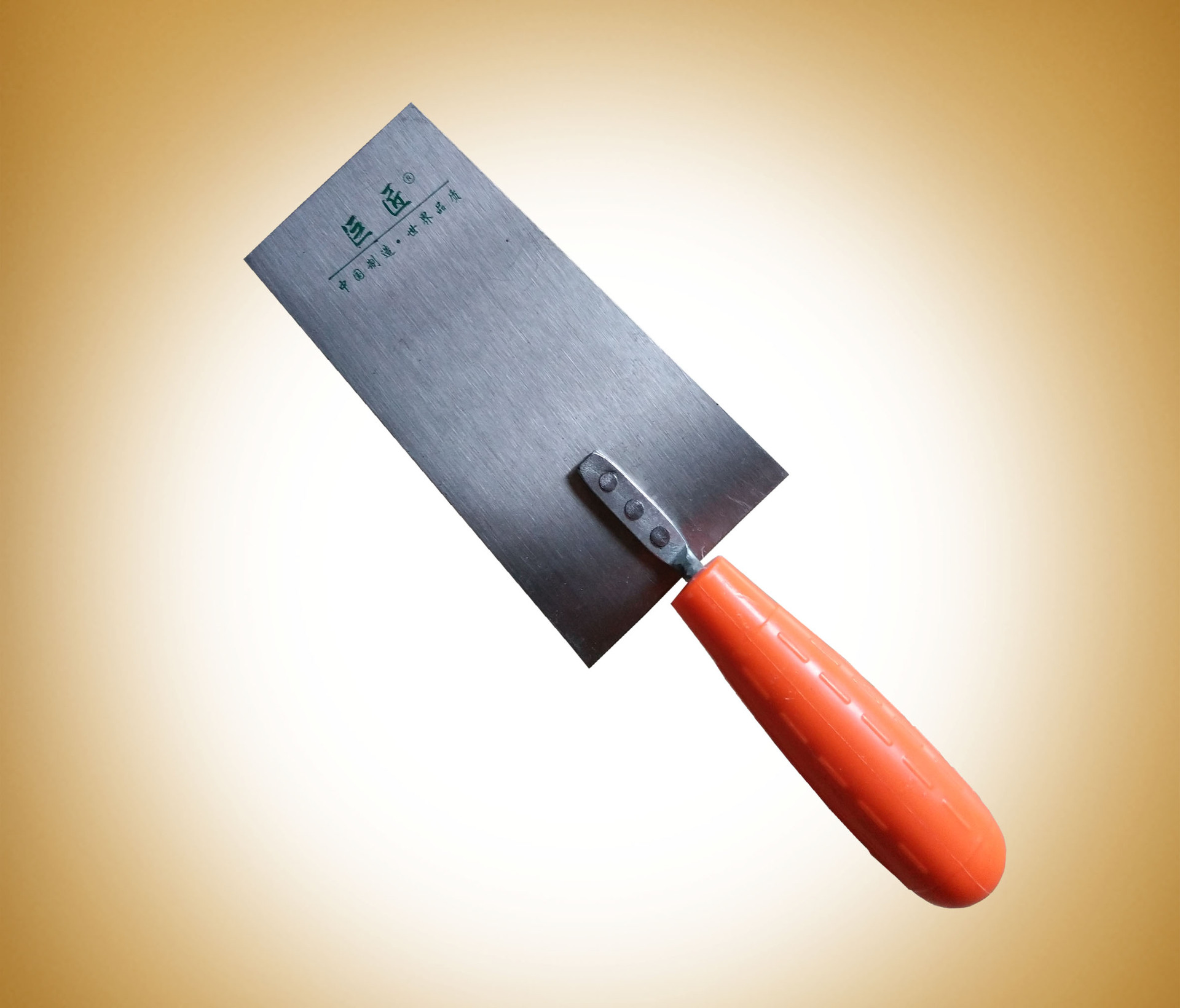 现货建筑工具泥抹子厂家65锰抹泥板平抹子匠作工具木柄油灰刀