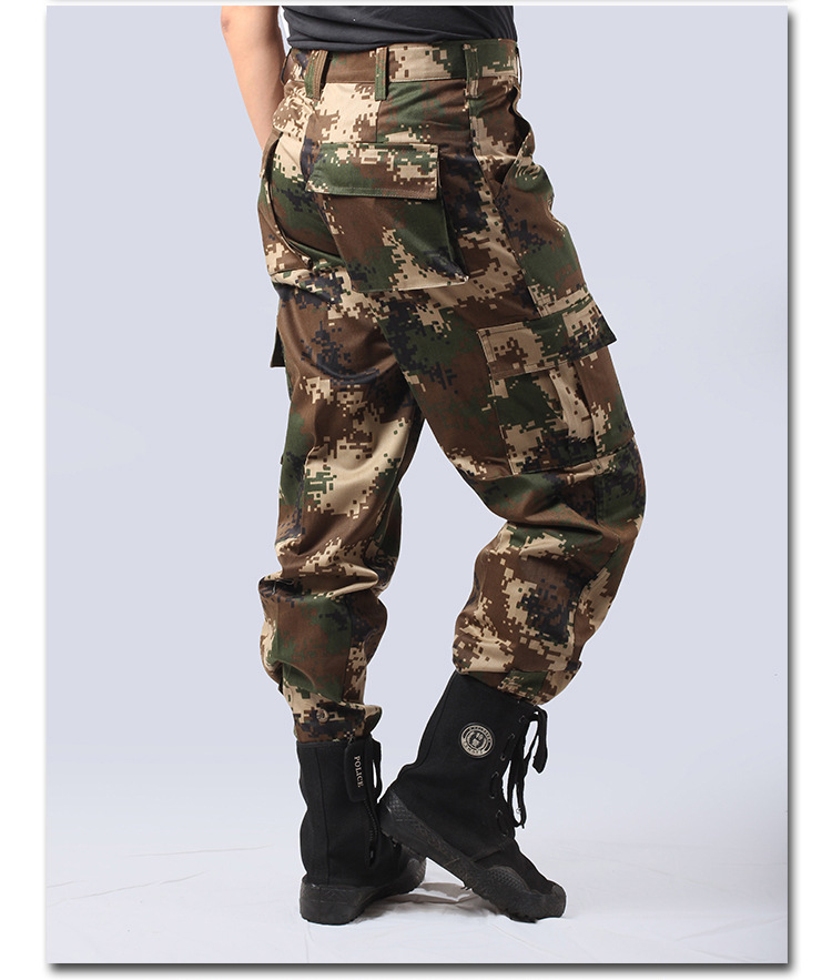 夏迷彩裤韩版户外男士休闲裤07丛林冬迷彩耐磨裤工装裤潮男裤子