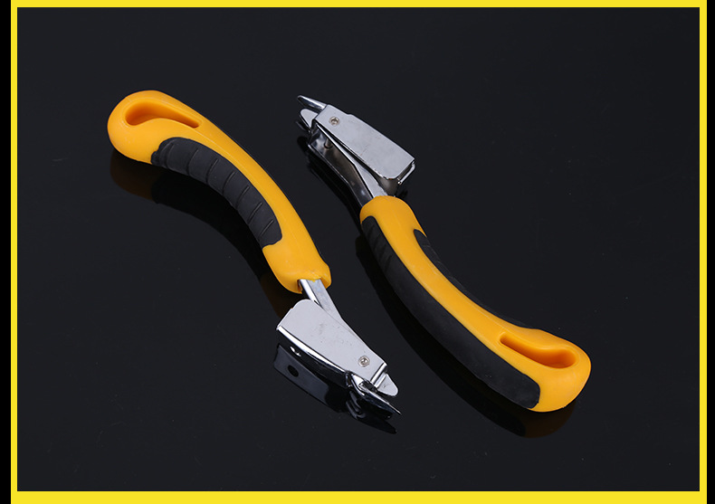 双色柄起钉器 多功能重型手握起钉器 手动订书机钉子起钉器