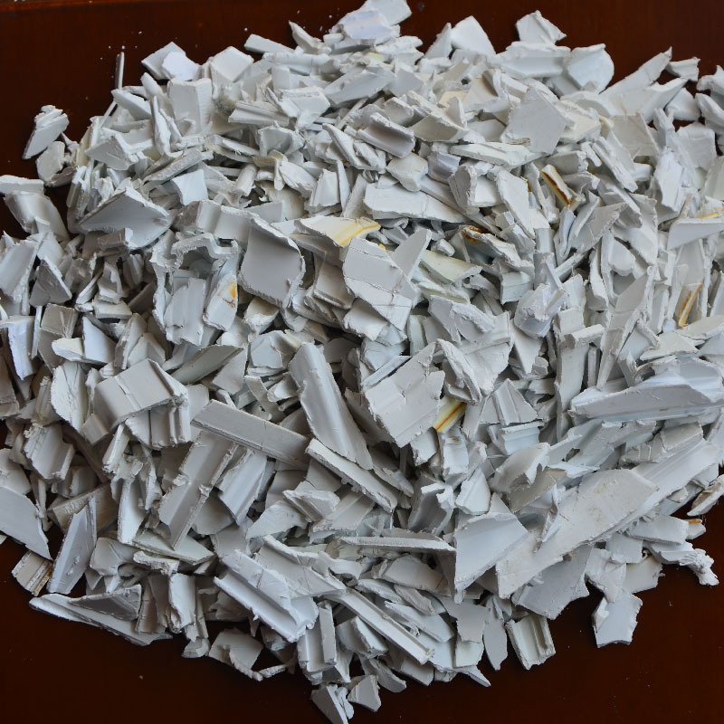 pvc废料 门窗塑钢再生料 五型硬质塑料