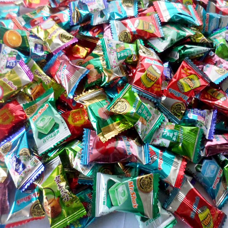 食品酒水散装混合糖果500克水果糖硬糖零食年货