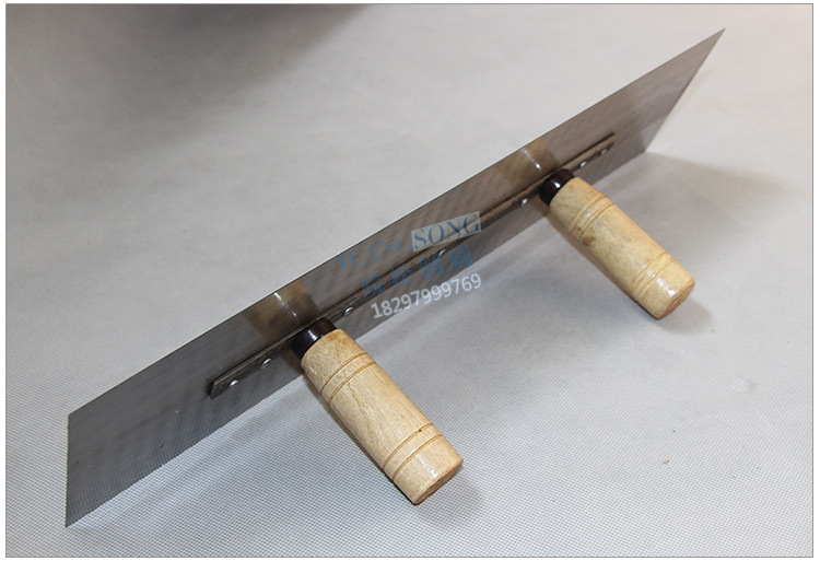 批墙工具 双手大刮板 双柄刮板 铁大板泥工大刮刀