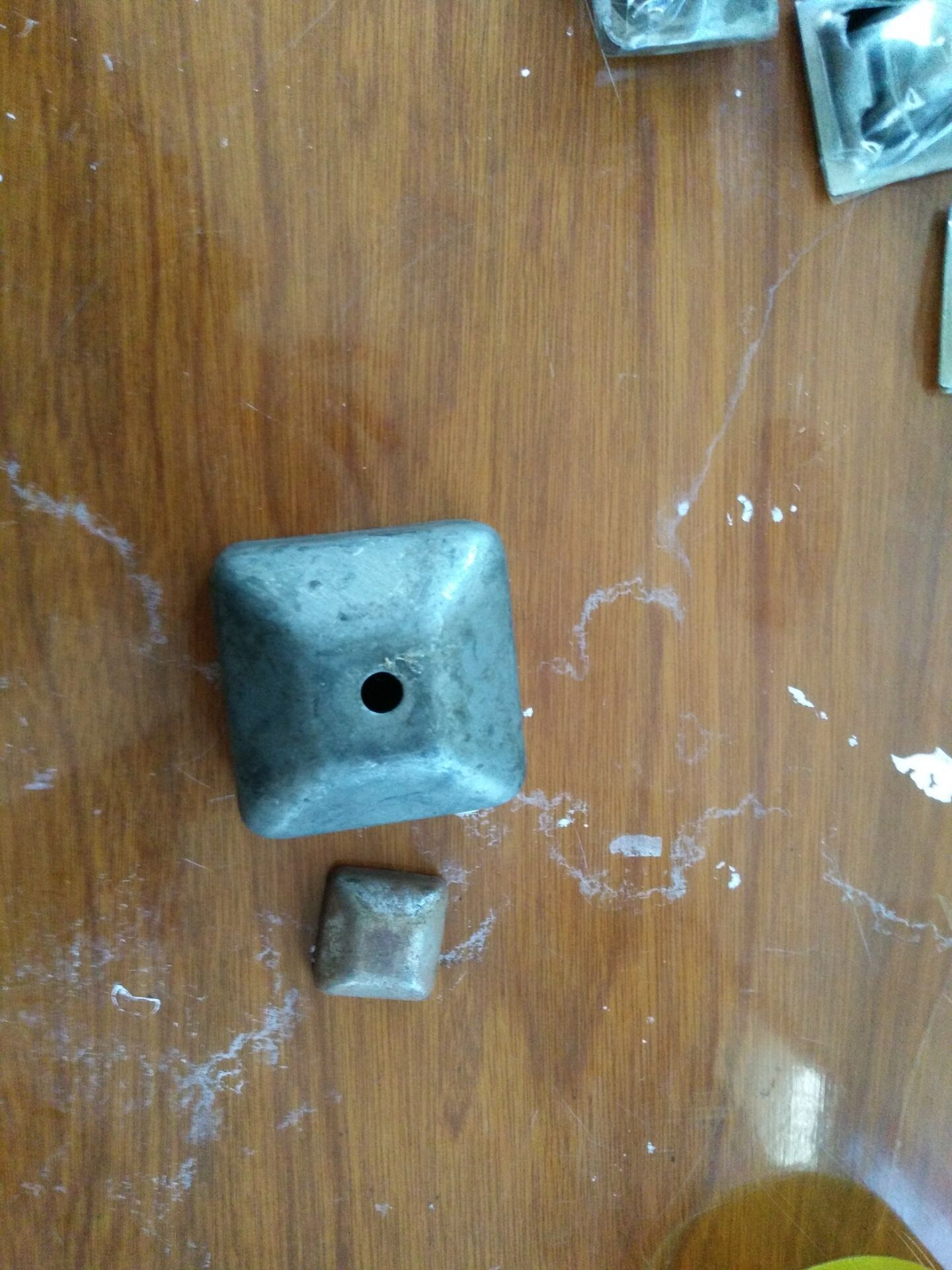 jwf002-1 管堵 天津生产冲压件堆垛脚腕 适用于40 方管管堵