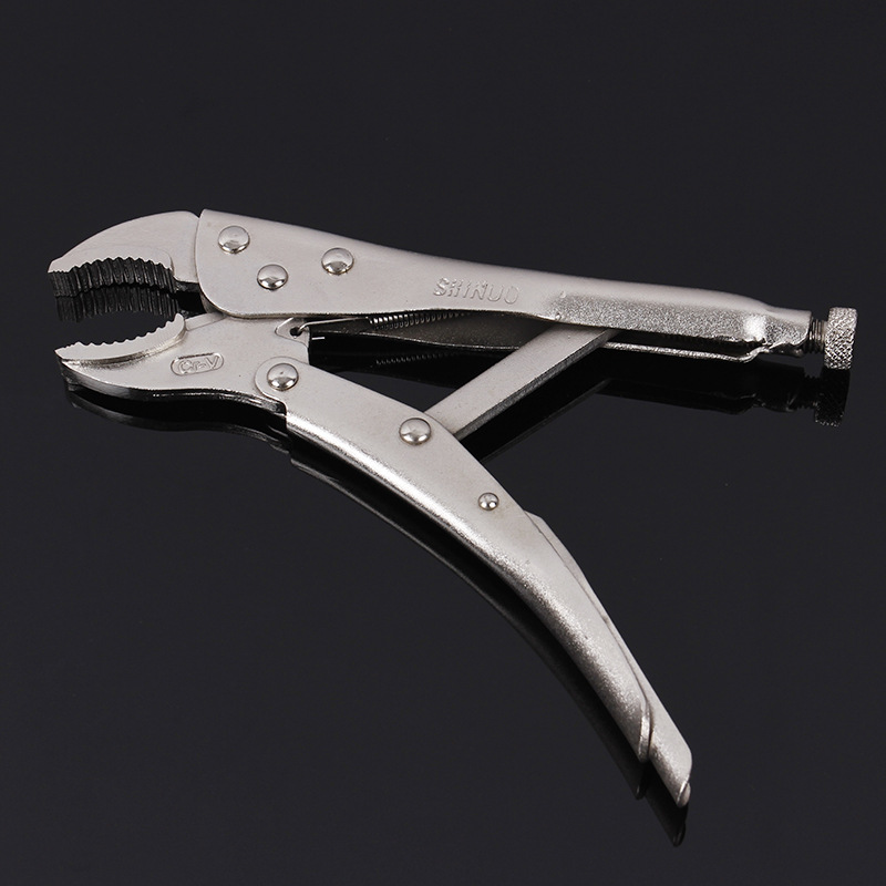 可调节电镀大力钳夹持类大力钳铆接省力10寸嘴大力钳