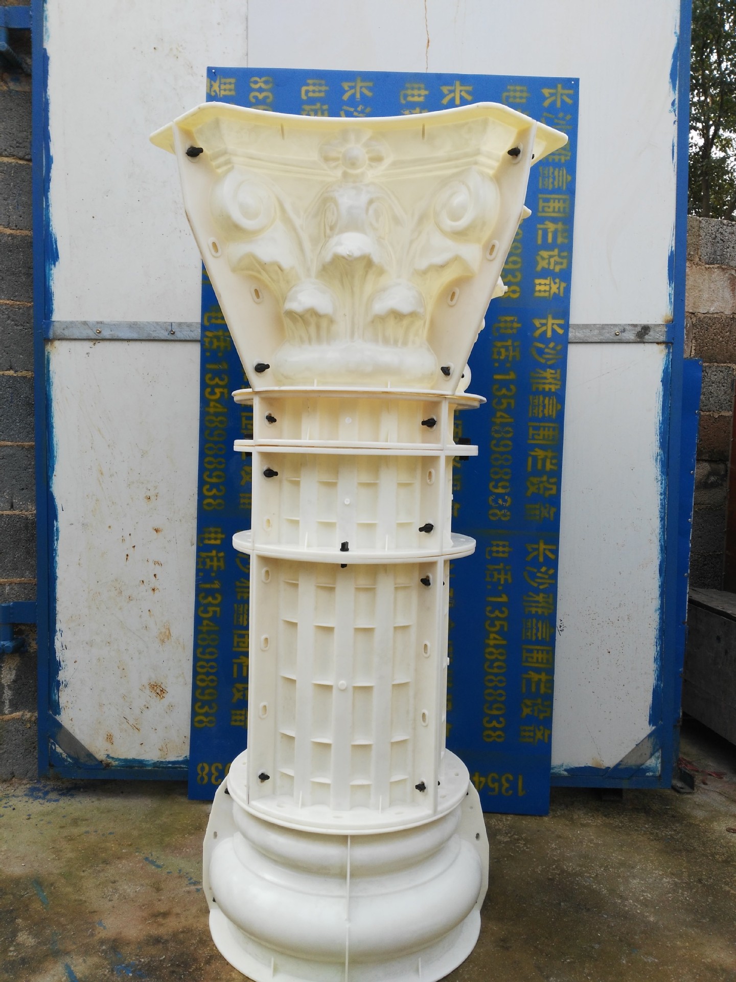 湖南厂价直销各种形状罗马柱模具 注塑模具 建筑护栏模具 定制